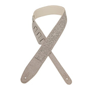 Profile - Leather Silver Sparkle Padded Strap #PGS-SPK-SLV