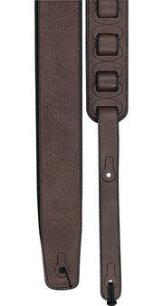Profile - 2.6" Adjustable Leather Guitar Strap w/ Foam Padding #PGS725-1