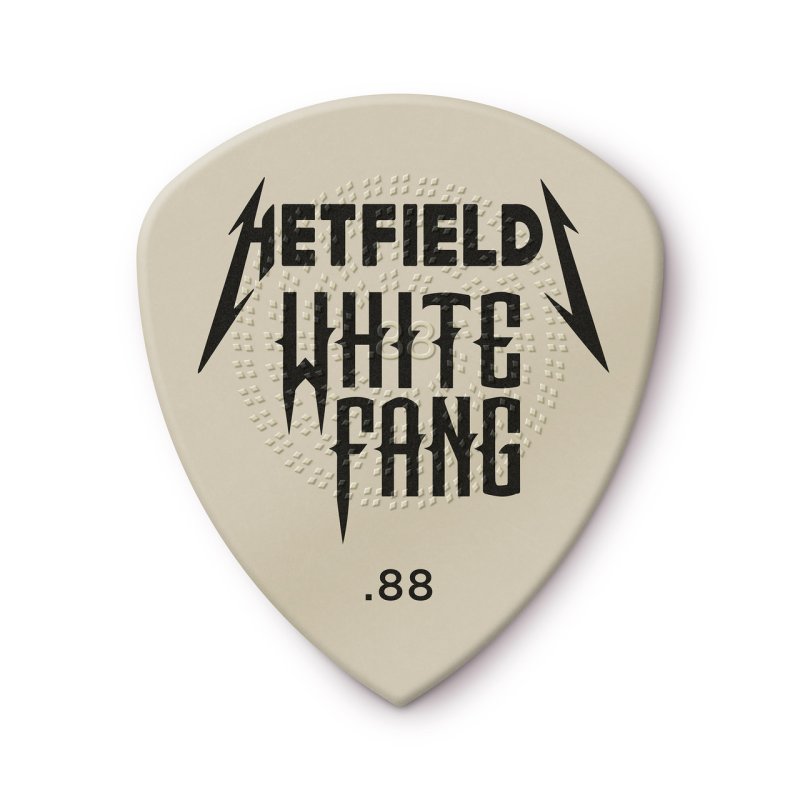 Dunlop - HETFIELD'S WHITE FANG™ CUSTOM FLOW® PICK .88MM #PH122P088