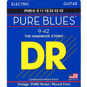 DR - Pure Blues Electric Guitar Strings, Light (9-42) #PHR-9