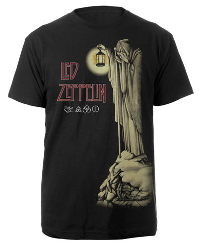 Promuco - Led Zeppelin T-Shirt - Hermit Black T, Medium #POSLZT5M