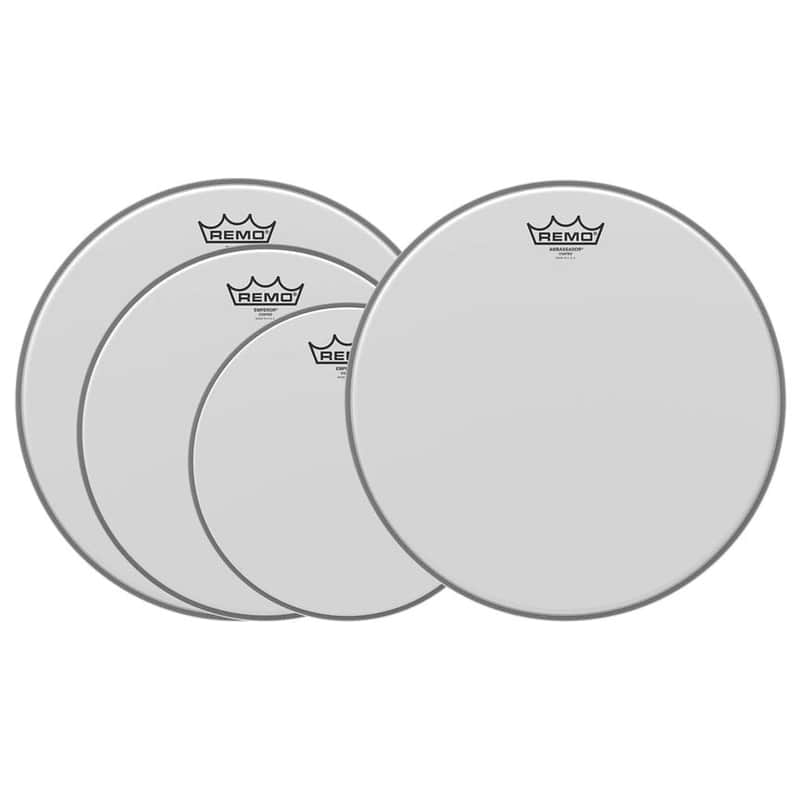 Remo - ProPack 10", 12", 14", Coated Emperor Plus 14" Ambassador #PP-1020-BE
