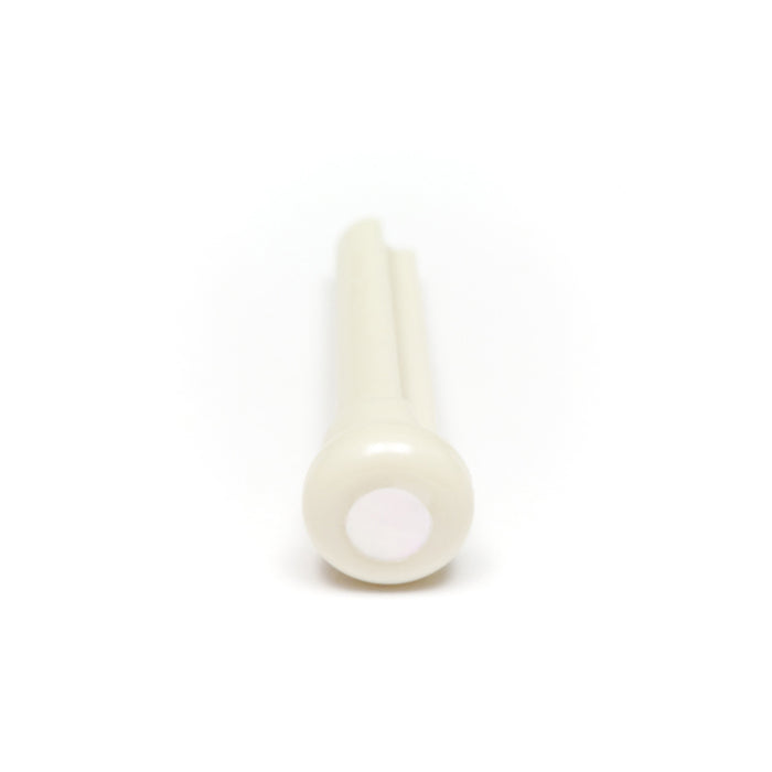 Graph Tech - Guitar TUSQ Presentation Style Bridge Pins White With Mother Of Pear Inlay #PP-1044-00