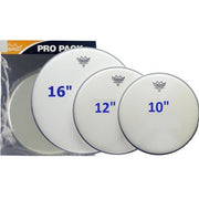 Remo - Pro Pack Drum Head Skin Emperer Coated 10",12",16" Inch Free Ambassador 14 #PP-1880-BE