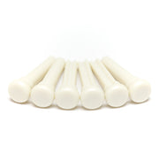 Graph Tech - TUSQ Presentation Style Bridge Pins White With No Inlay #PP-4000-00