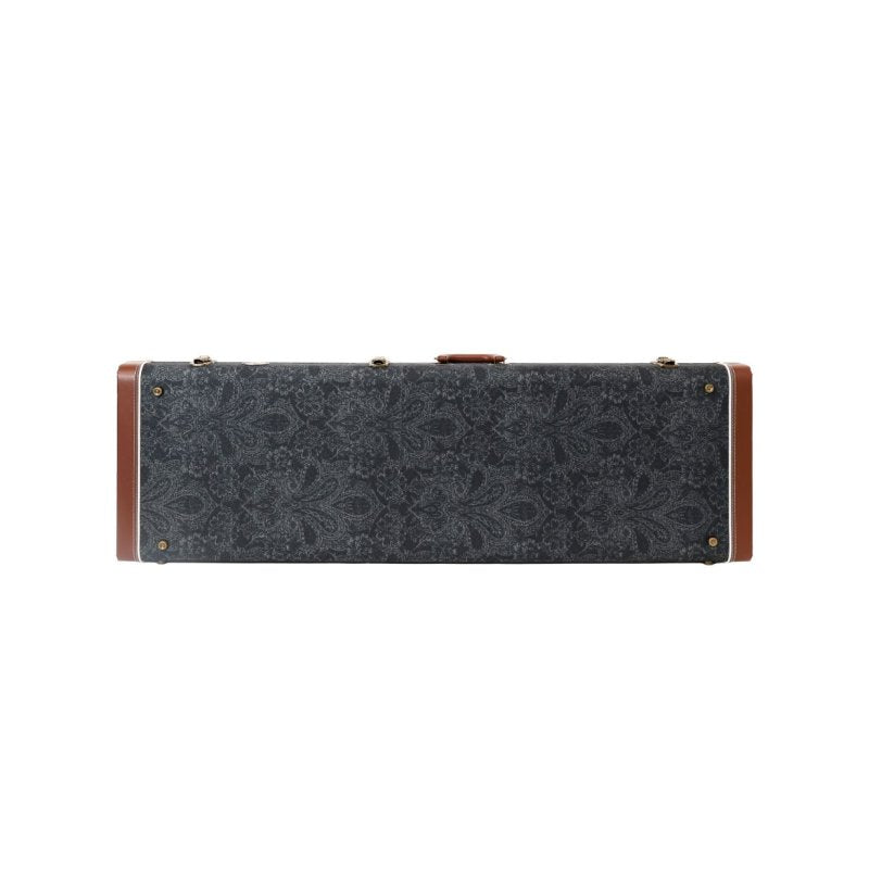 Profile - Bass Guitar Hardshell Case, Black Paisley Pattern #PRC325BPDB-B