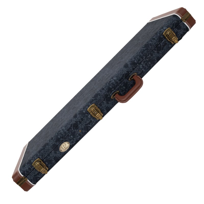Profile - Electric Guitar Hardshell Case, Black Paisley Pattern #PRC325BPDB-E