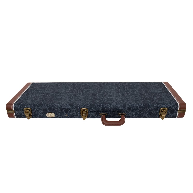 Profile - Electric Guitar Hardshell Case, Black Paisley Pattern #PRC325BPDB-E