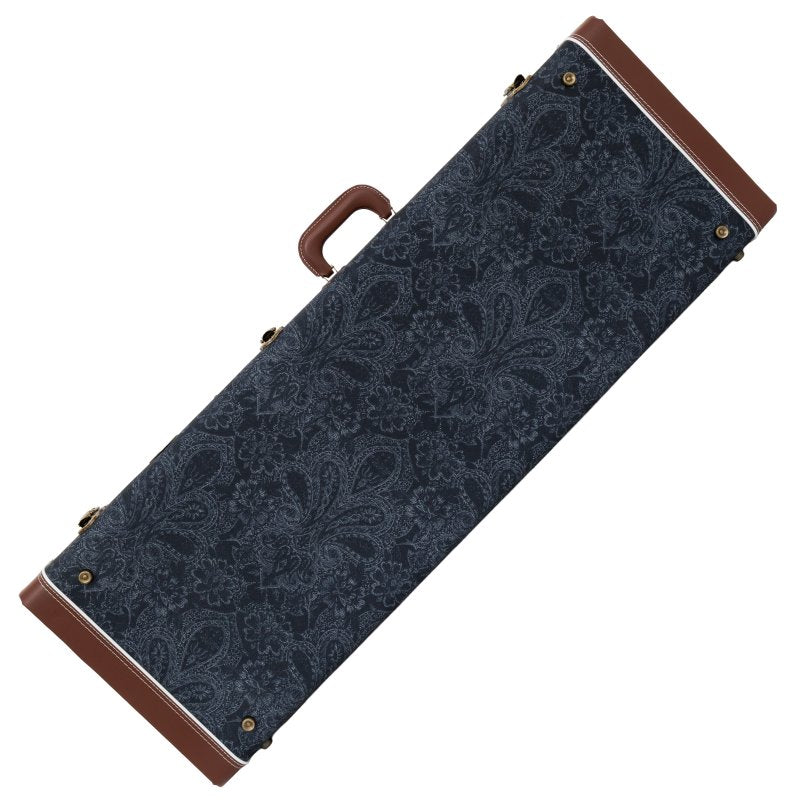 Profile - Electric Guitar Hardshell Case, Black Paisley Pattern #PRC325BPDB-E