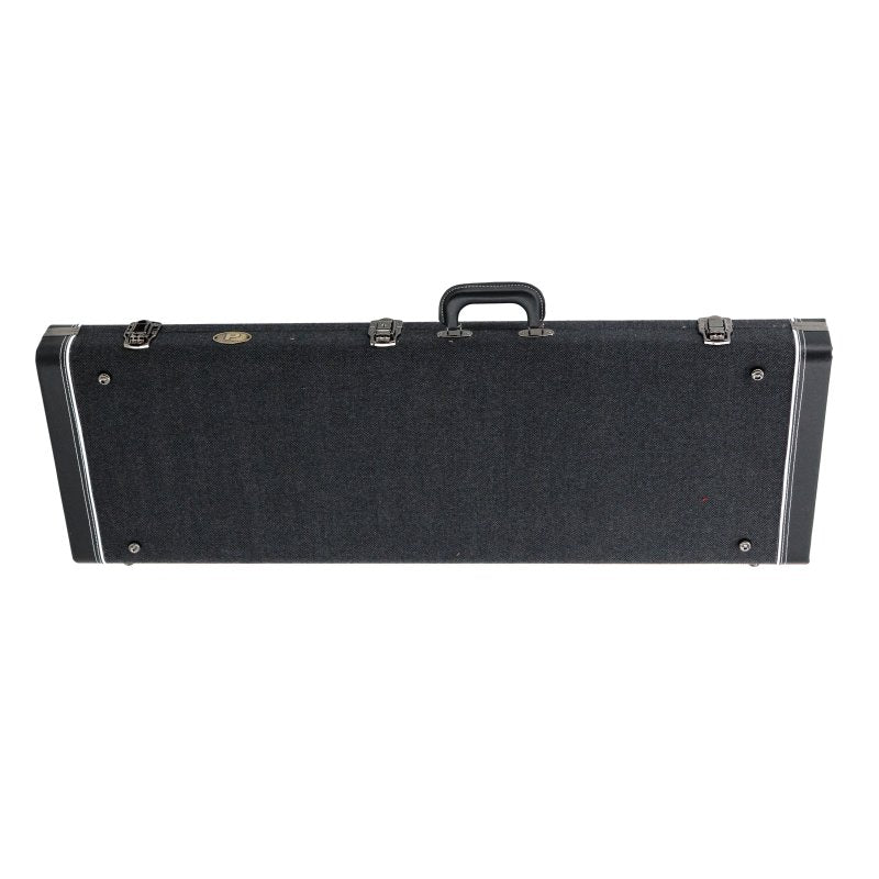 Profile - Electric Guitar Case, Black Leather #PRC325GWF-E