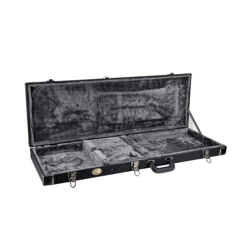 Profile - Electric Guitar Case, Black Leather #PRC325GWF-E