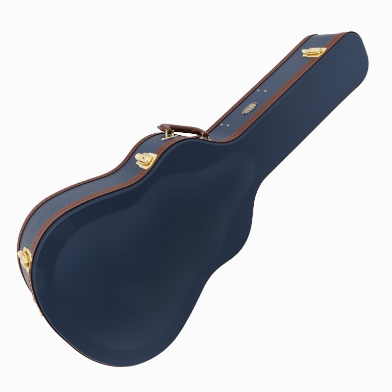 Profile - Acoustic Archtop Guitar Hardshell Case, Navy Blue #PRC325NBB-A