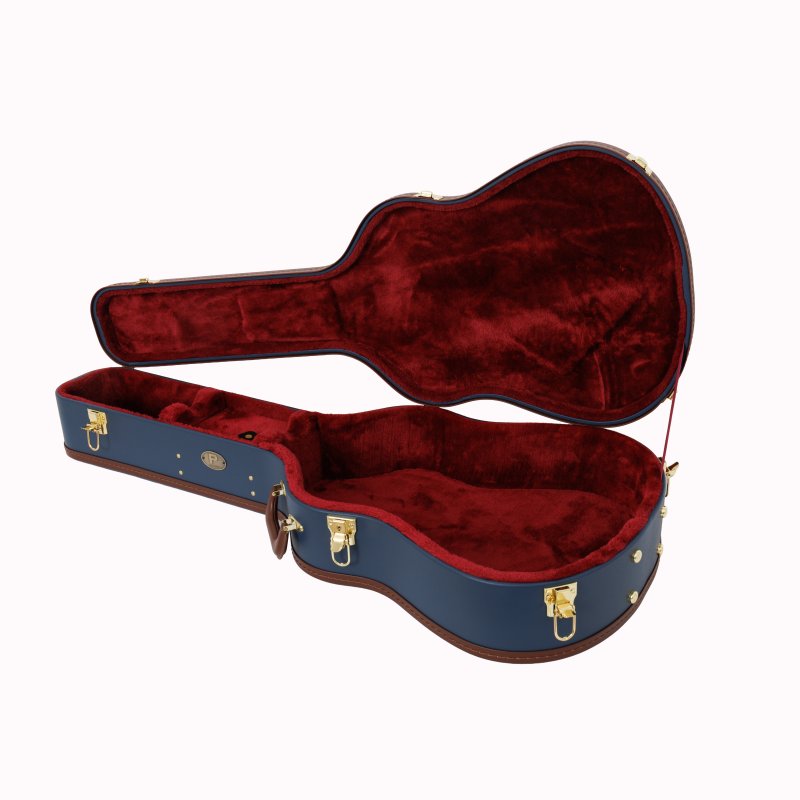 Profile - Acoustic Archtop Guitar Hardshell Case, Navy Blue #PRC325NBB-A