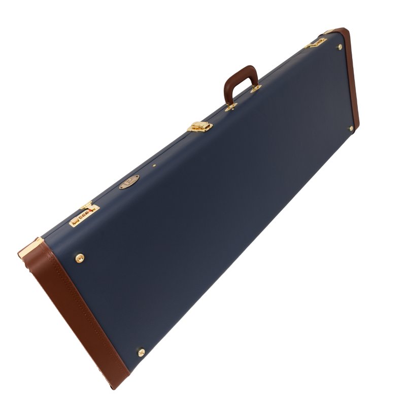 Profile - Bass Guitar Hardshell Case, Navy Blue #PRC325NBB-B