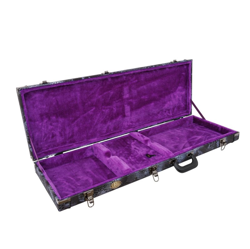 Profile - Blue Snake Skin Electric Guitar Case #PRC325SKB-E