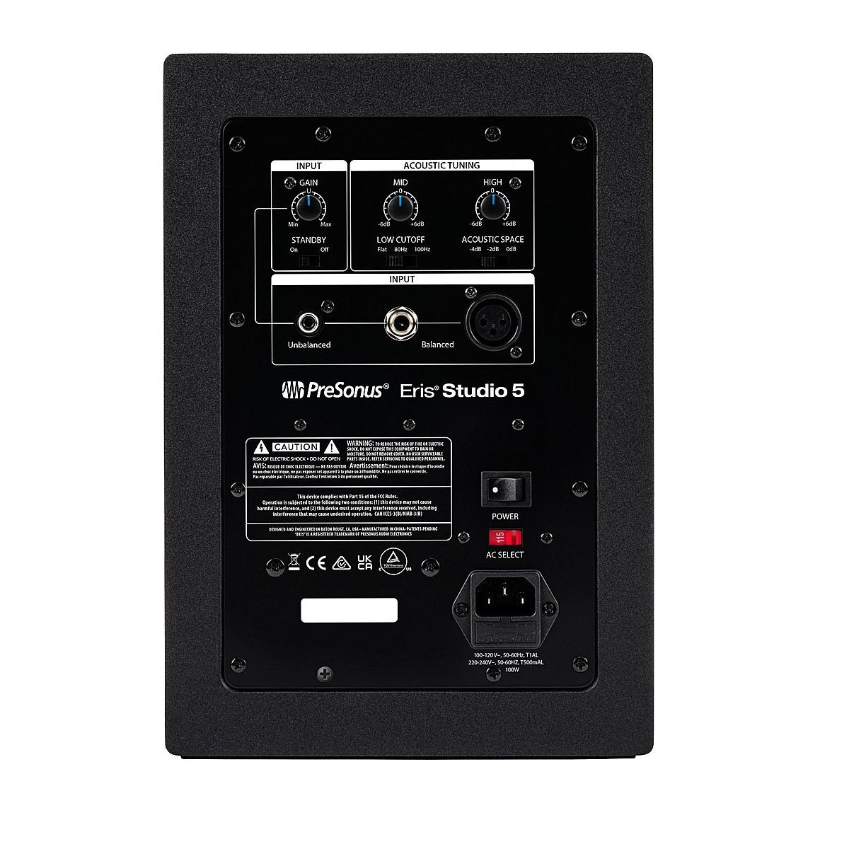 PreSonus - Eris® Studio 5 (Single) - 5.25 inch 2-Way Active Studio Monitors
