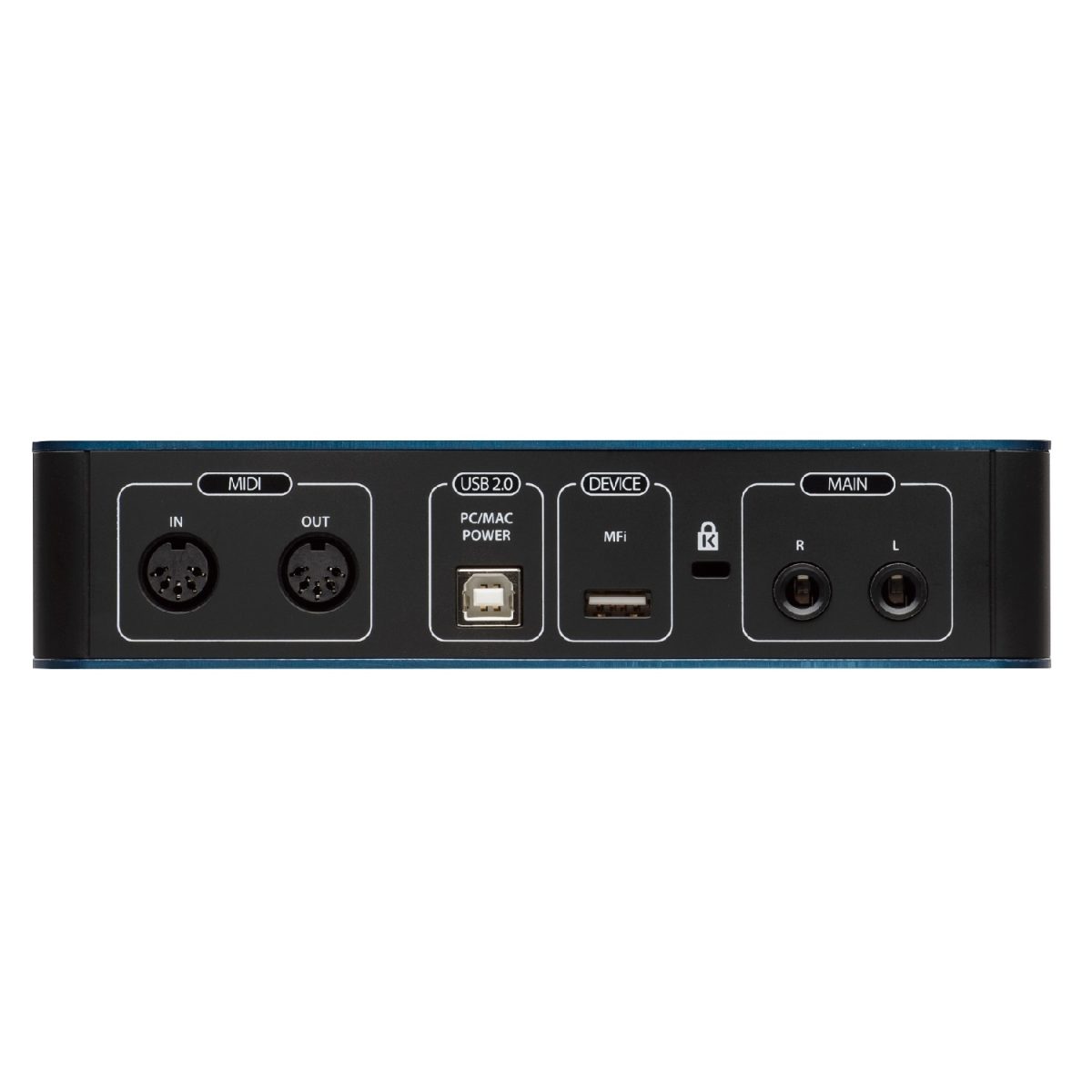 PreSonus - AudioBox iTwo - Bus-powered audio interface Back