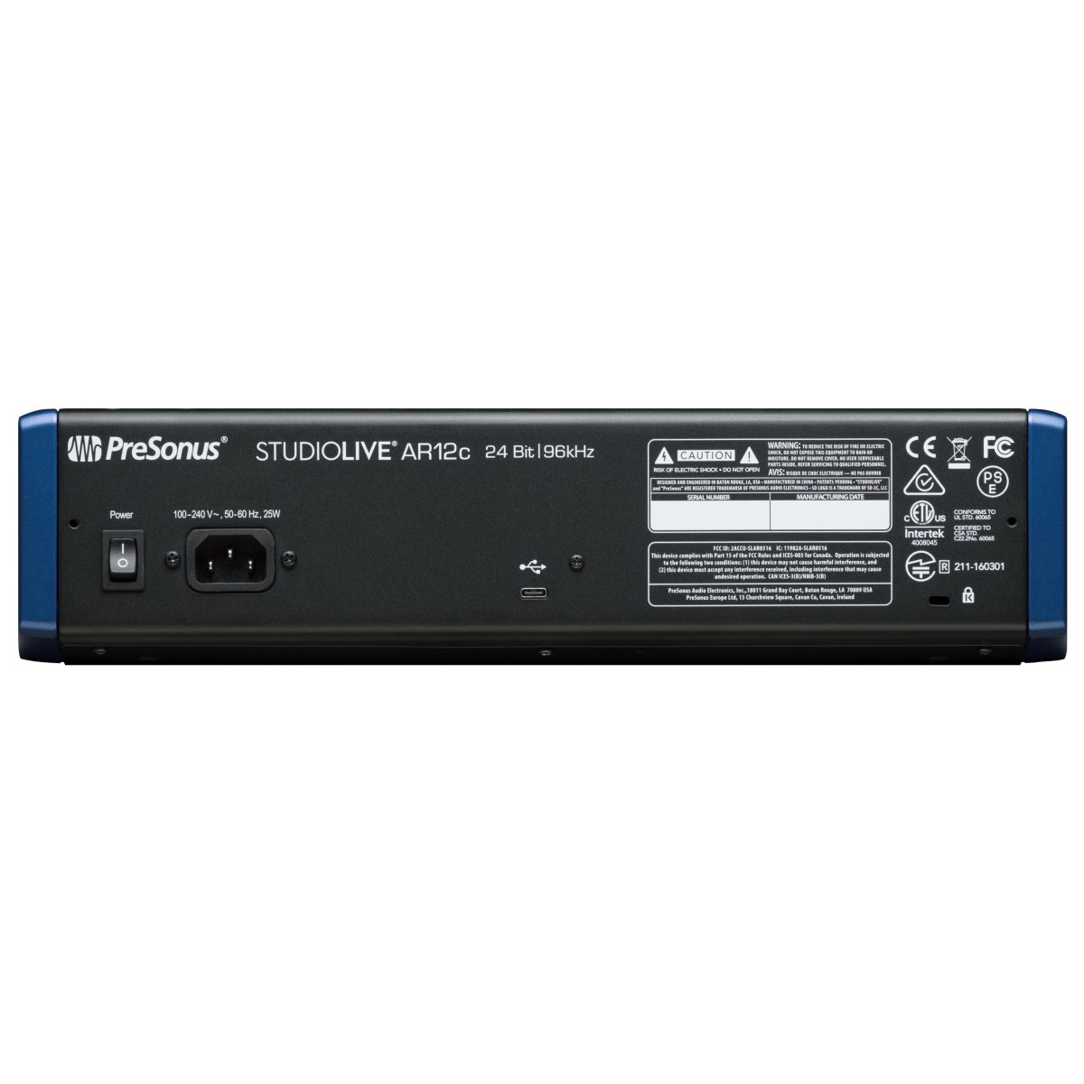 PreSonus - StudioLive AR12c Analog Mixer #2779200101