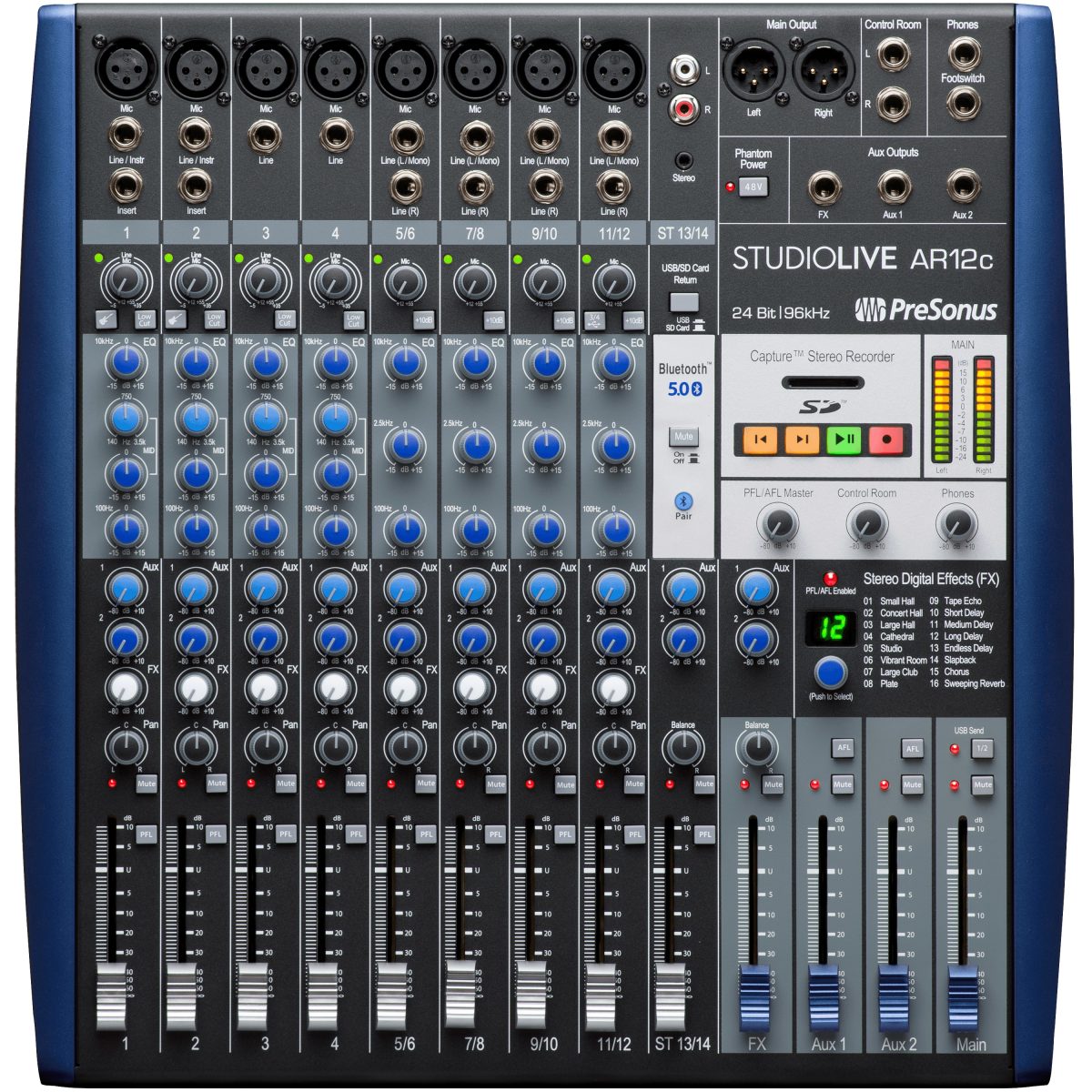 PreSonus - StudioLive AR12c Analog Mixer #2779200101