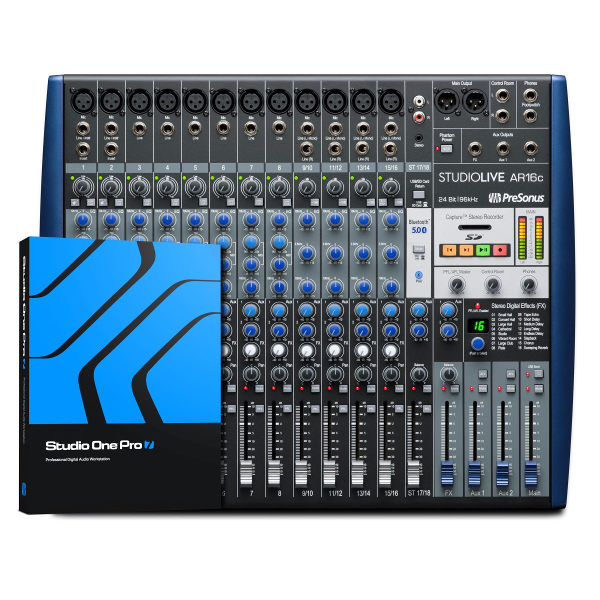 PreSonus - StudioLive AR16c Analog Mixer #2779200102