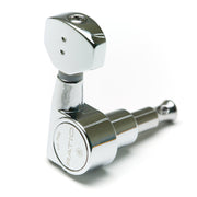 Graph Tech - Ratio Tuned Machine Heads - Electric 6 Inline Mini Contemporary Chrome 2 Pin #PRN-2721-C0