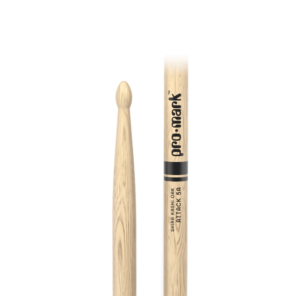 ProMark - Attack 5A - Lacquered Shira Kashi Oak - PW5AW Tip