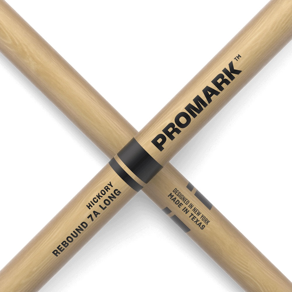 ProMark - Rebound 7A Long Lacquered Hickory - RBH535LAW Tags