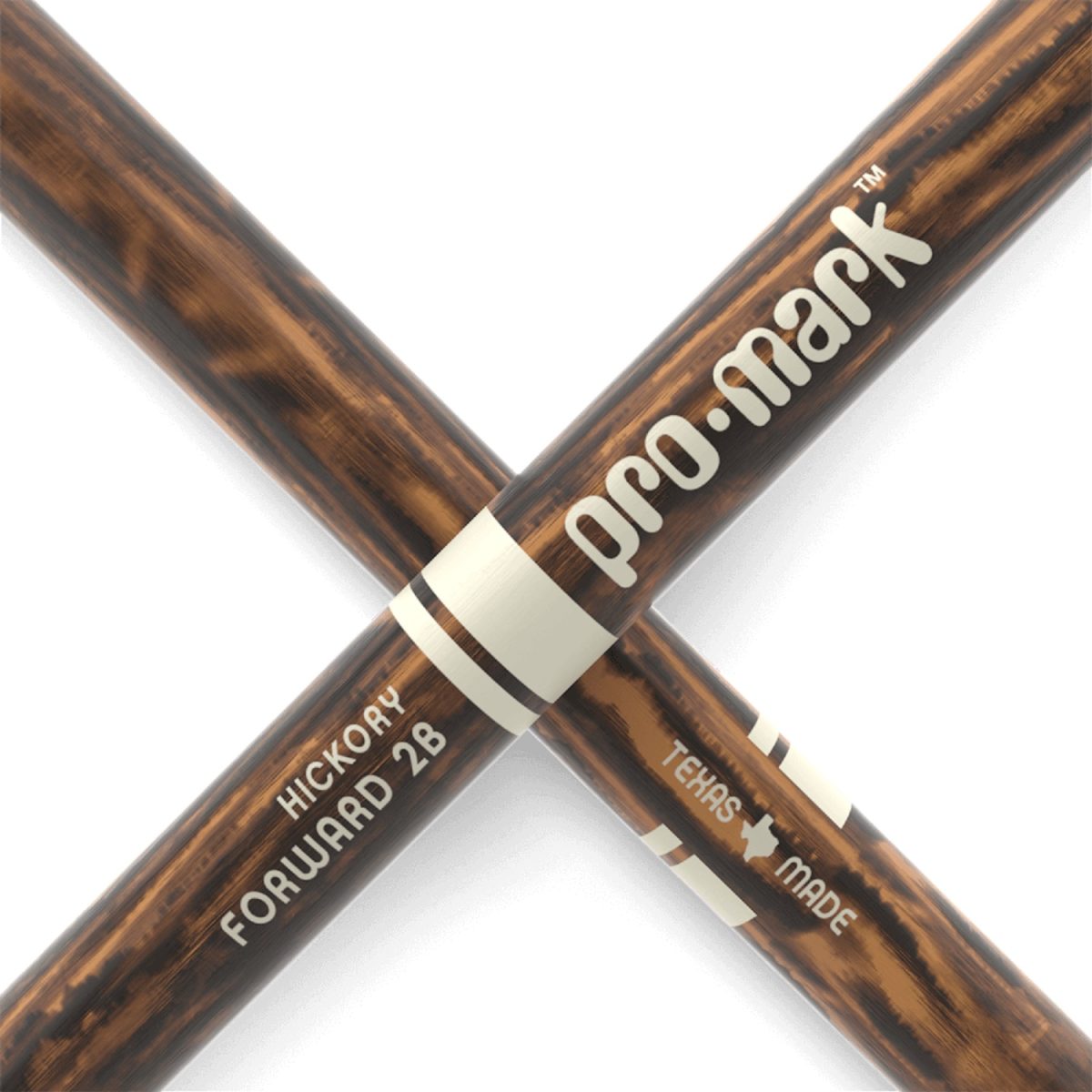 ProMark - Forward 2B - Lacquered FireGrain - TX2BW-FG Closeup