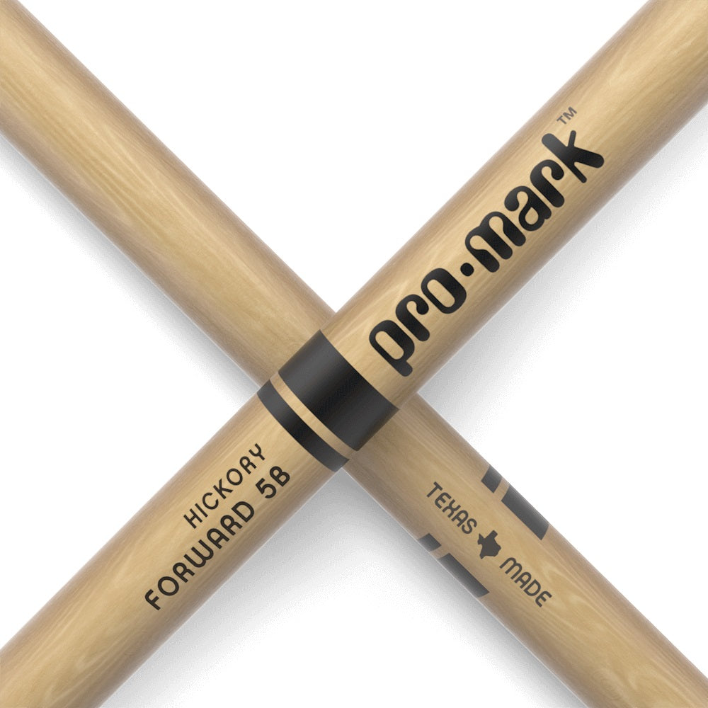 ProMark - Forward 5B Nyon Tip Lacquered Hickory - TX5BN Tags