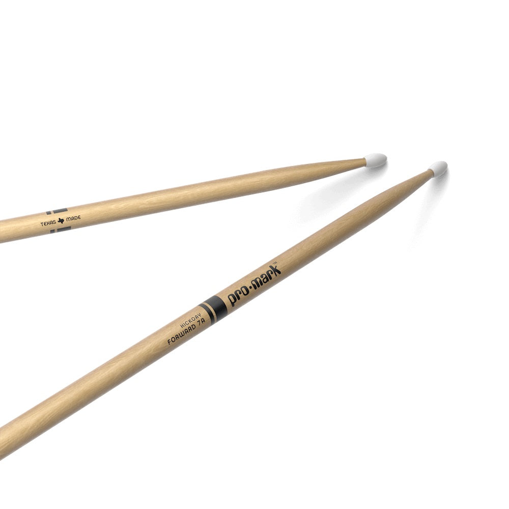 ProMark - Forward 7A Nylon Tip Lacquered Hickory - TX7AN