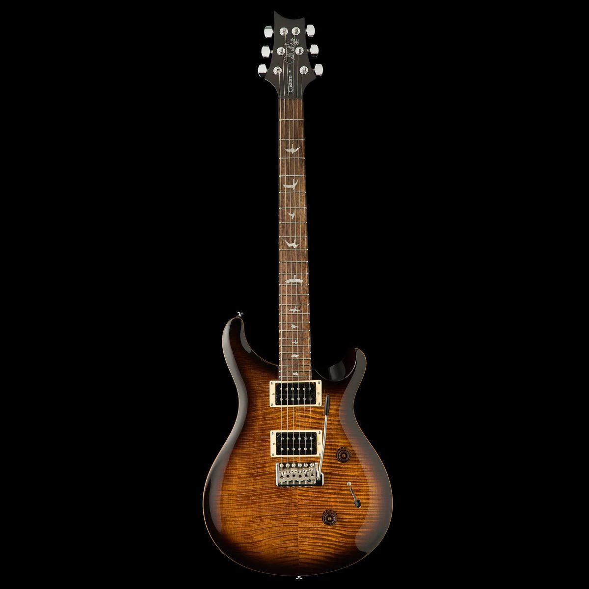 PRS Guitars - SE Custom 24 - Black Gold Burst #107993BG