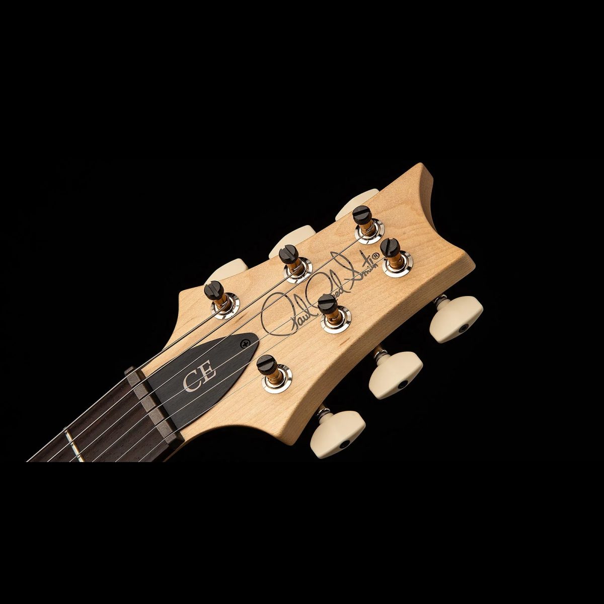 PRS Guitars - CE 24 - Black Top with Natural Back #112784KN