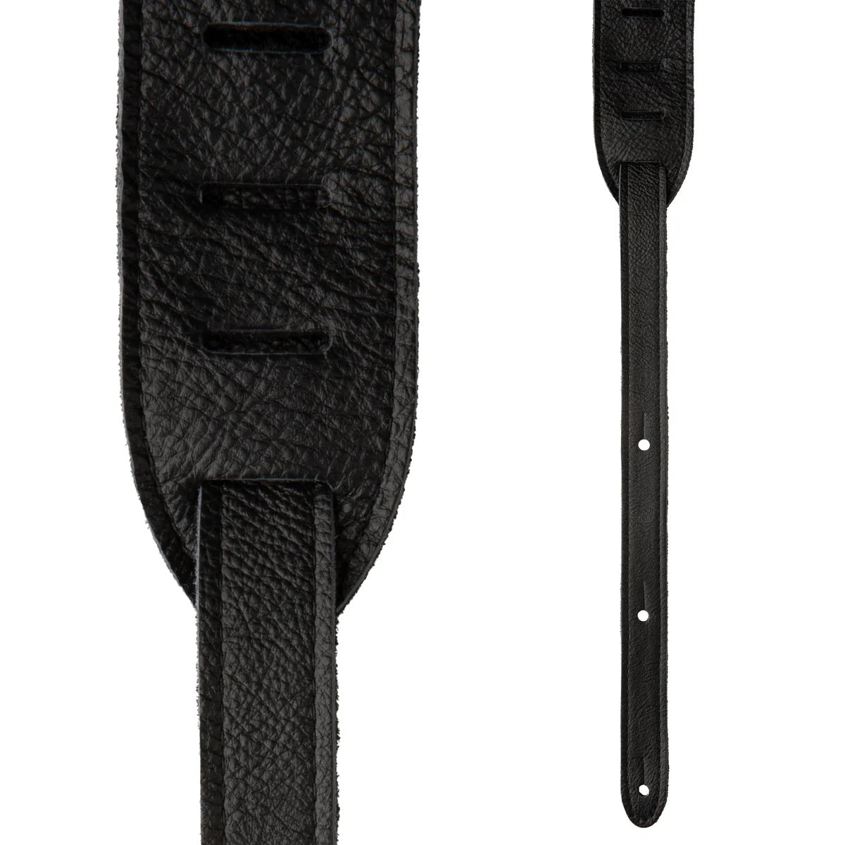 PRS Guitars - 2” Black Embossed Birds Leather Strap