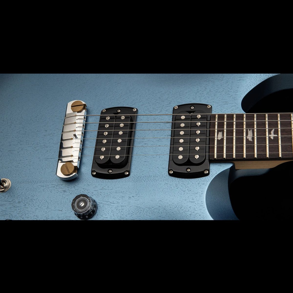PRS Guitars - SE CE 24 Standard Stoptail Satin - Ice Blue Metallic #115976IN