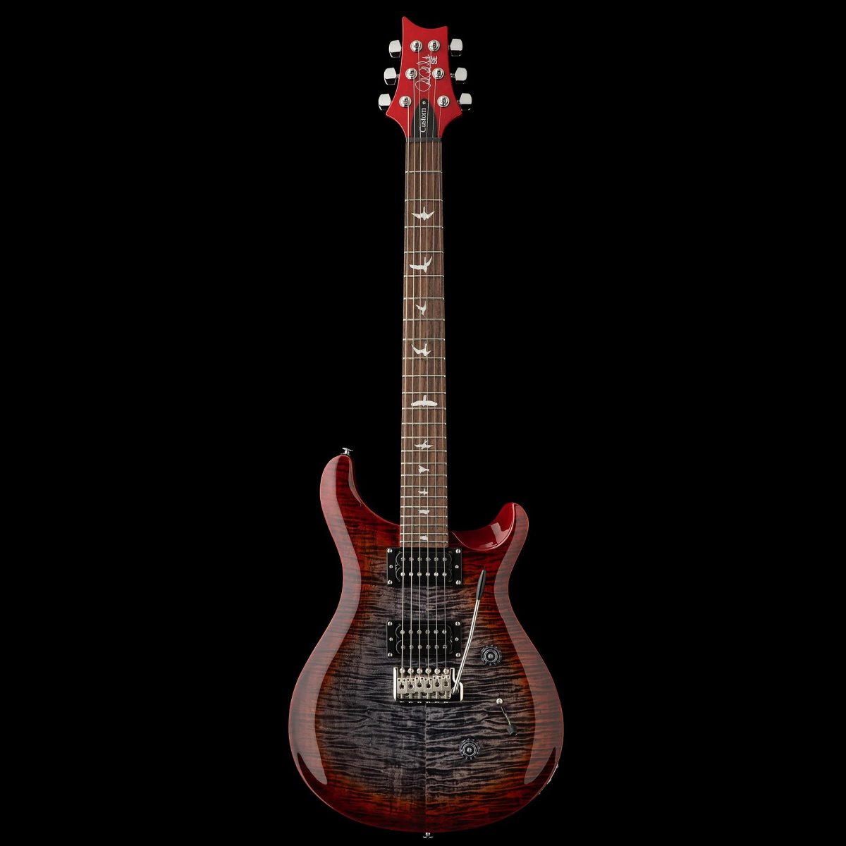 PRS Guitars - SE Custom 24 - Charcoal Cherry Burst #115977CG