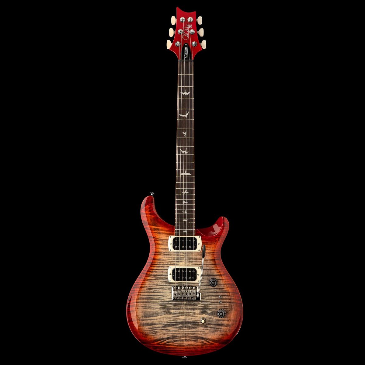 PRS Guitars - SE Custom 24-08 - Charcoal Cherry Burst #115994CG — 1