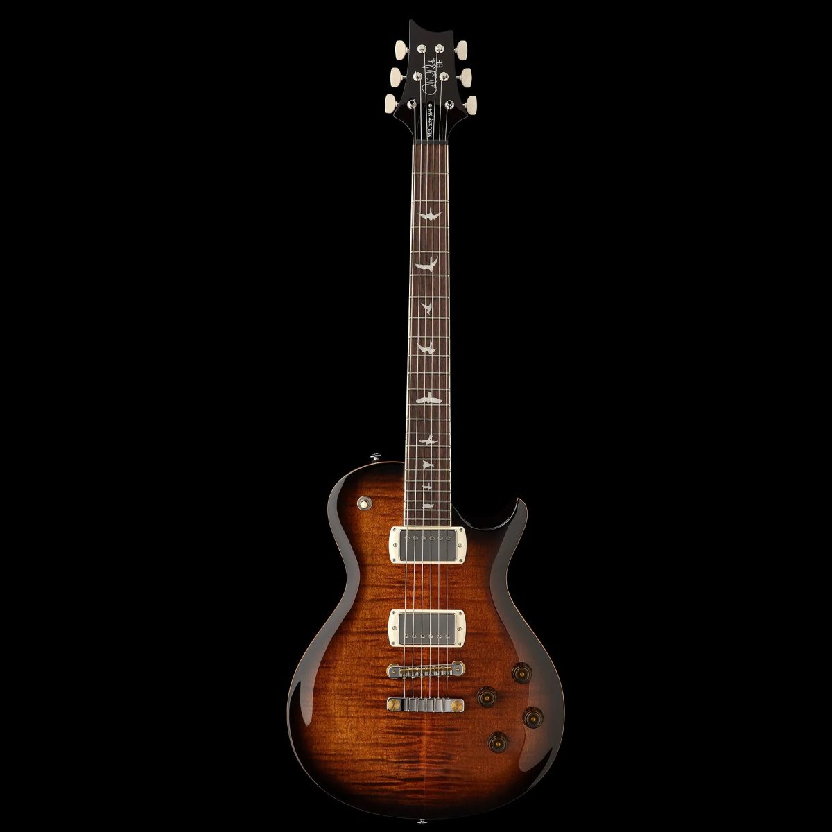 PRS Guitars - SE McCarty 594 Singlecut - Black Gold Burst #115997BG — 1