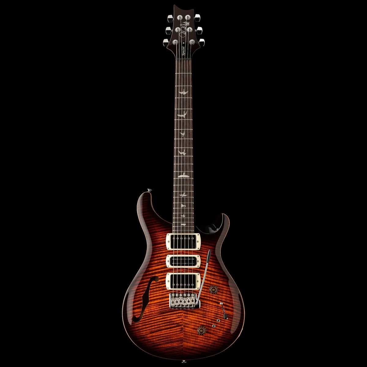 PRS Guitars - SE Special Semi-Hollow - Orange Tiger Smokeburst #116001OB