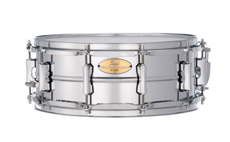 Pearl - 14"x5.5" Primal Collective Snare Drum, Brushed Steel #PSC1455S