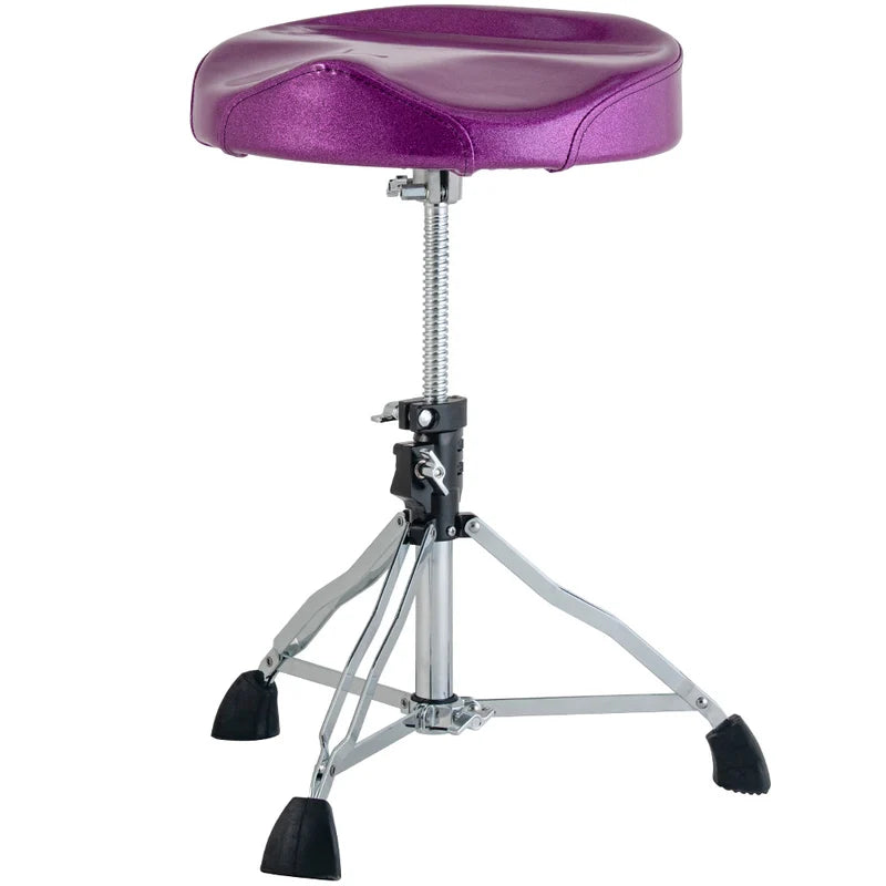 Dixon - Motorcycle Drum Throne, Purple Sparkle #PSN-13PS