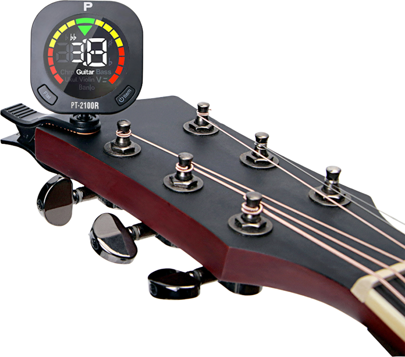 Profile - Rechargeable Large Color Display Clip-on Tuner #PT-2100R