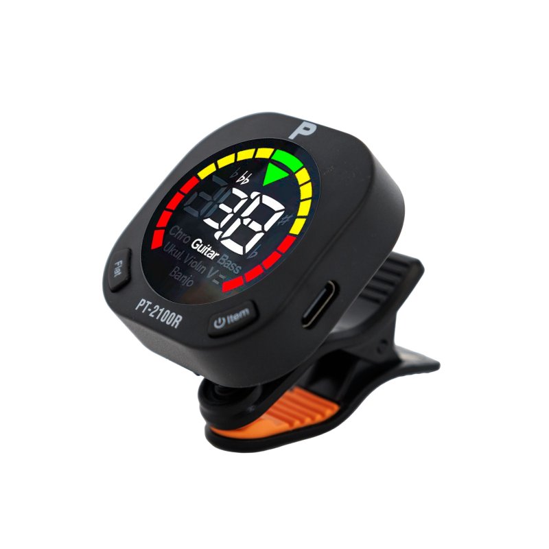 Profile - Rechargeable Large Color Display Clip-on Tuner #PT-2100R