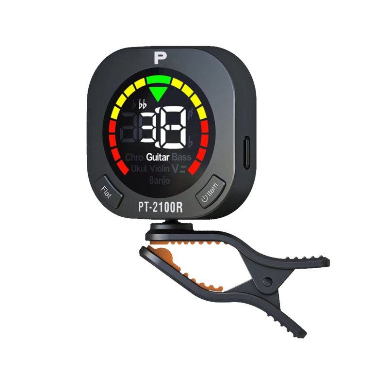 Profile - Rechargeable Large Color Display Clip-on Tuner #PT-2100R