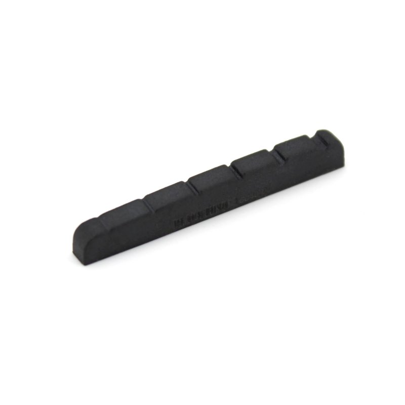 Graph Tech - Black TUSQ XL Slotted Nut Flat Bottom 40.5x3.4 #PT-5040-00