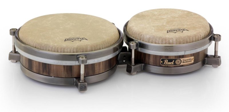 Pearl - 7” & 8.5” Travel Bongos, Caramel Brown #PTB-785-510