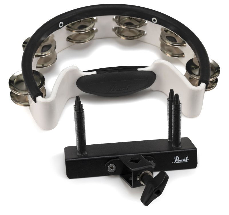 Pearl - Tambourine with Quick Mount & Steel Jingles #PTM-10SHX