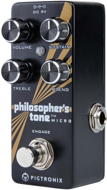Pigtronix - Philosopher's Tone Compressor / Sustain Pedal #PTM2