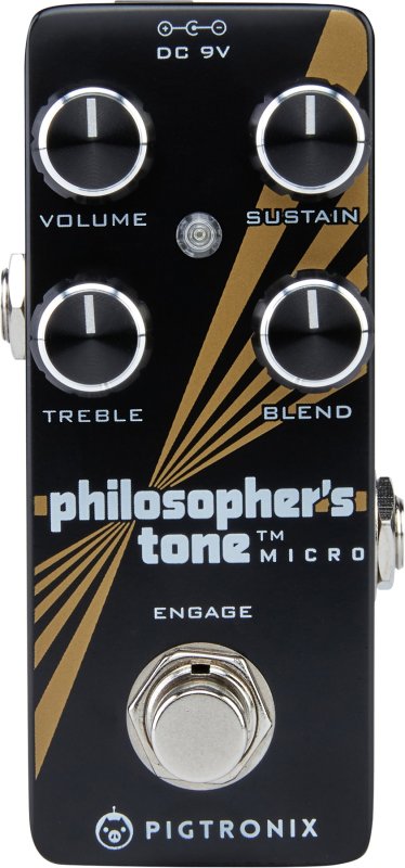 Pigtronix - Philosopher's Tone Compressor / Sustain Pedal #PTM2