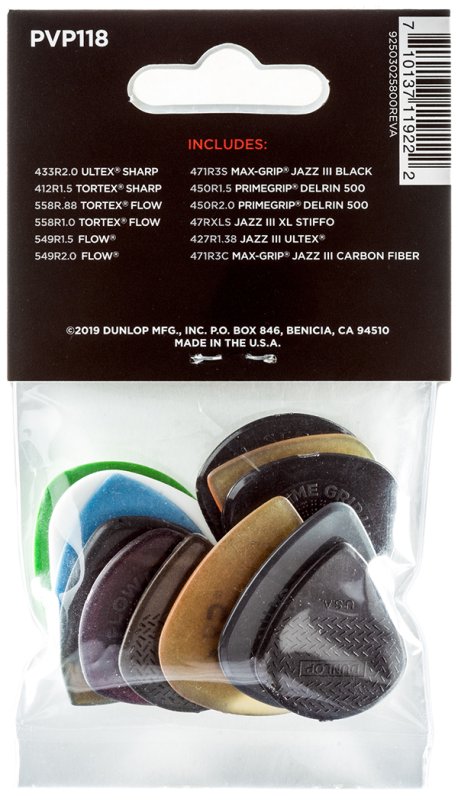 Dunlop - Shred Pick Variety Pack #PVP118