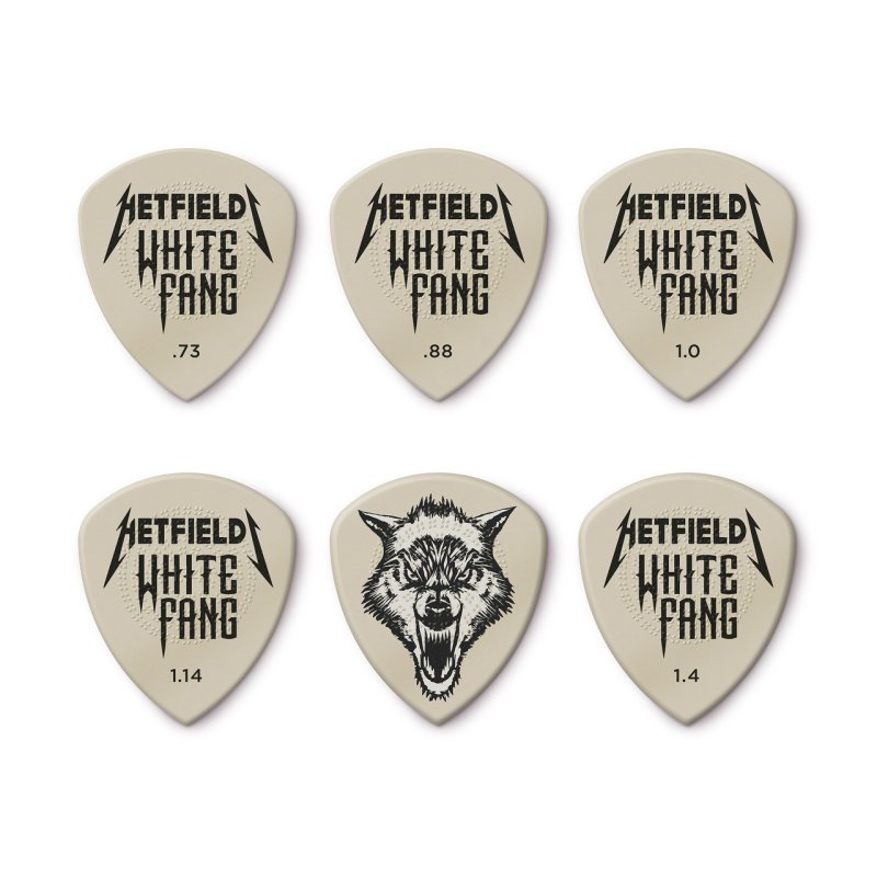 Dunlop - Hetfield's White Fang Custom Flow Variety Pack - 6pk #PVPPH122